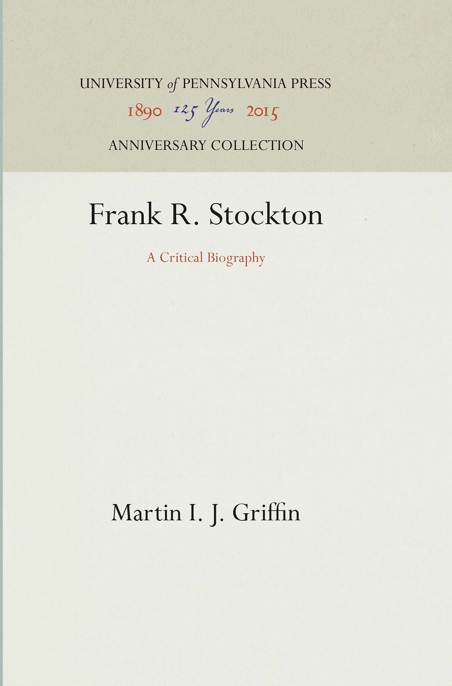 Book cover image for Frank R. Stockton ISBN: 9781512816464